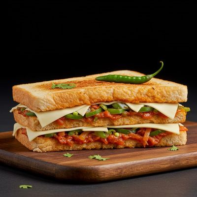 Chilli Veg Cheese Sandwich